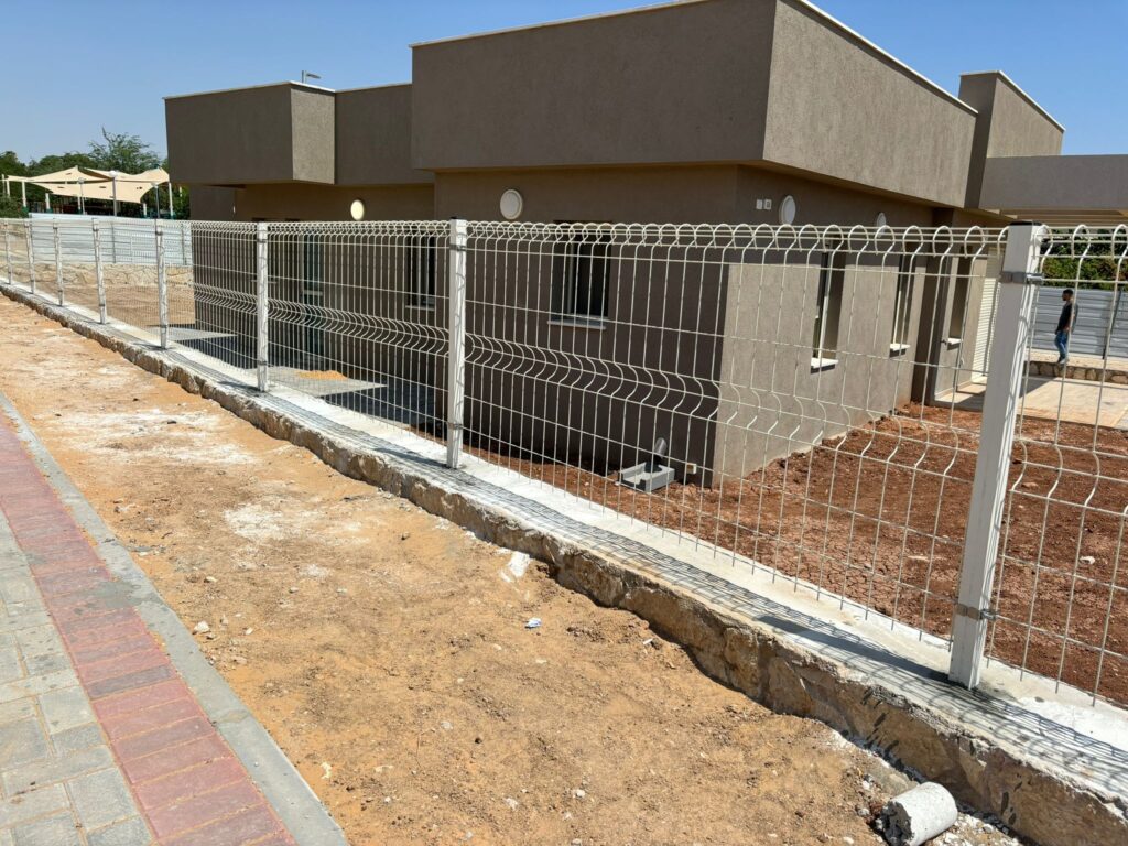גדר הפרדה מתכת דגם תמר